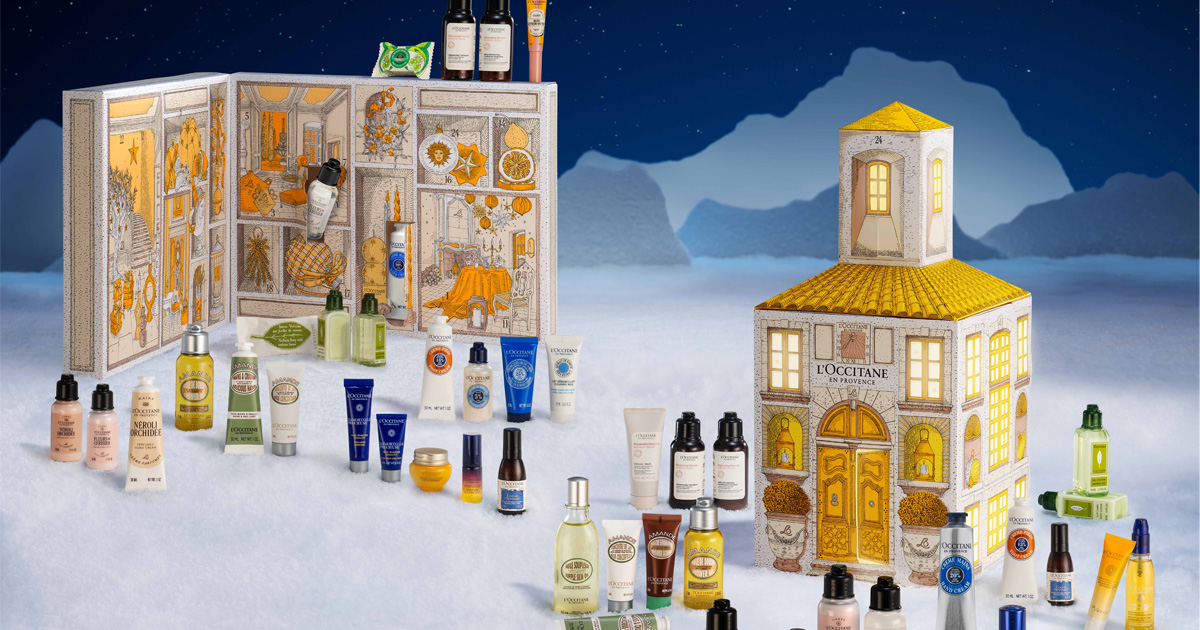2025年クリスマスコフレ】「ロクシタン」がアドベントカレンダー2種を