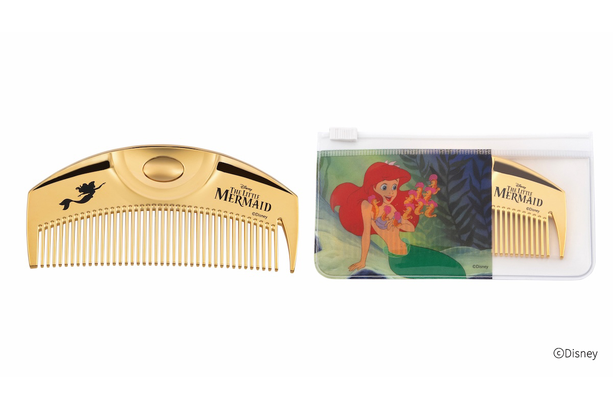 ラブクロム」がディズニーデザインのヘアコームを発売 アリエルや