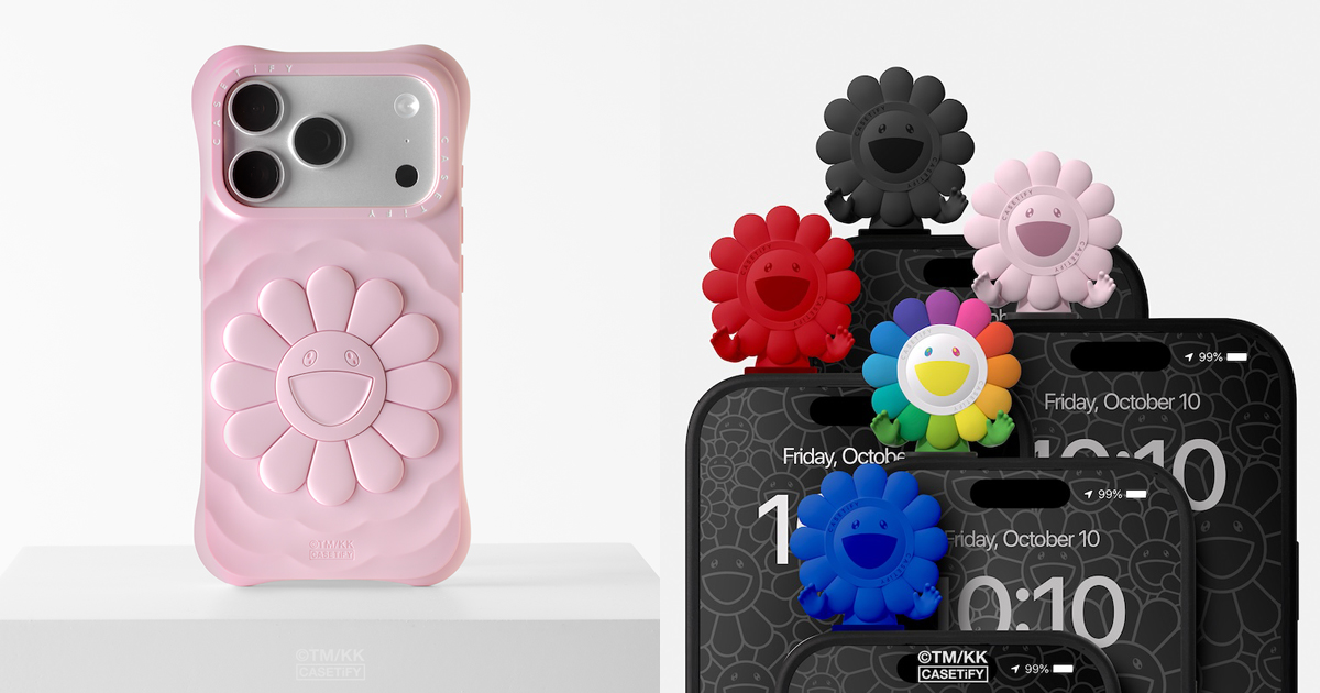 ケースティファイ」と村上隆のコラボコレクションから“続編”が登場