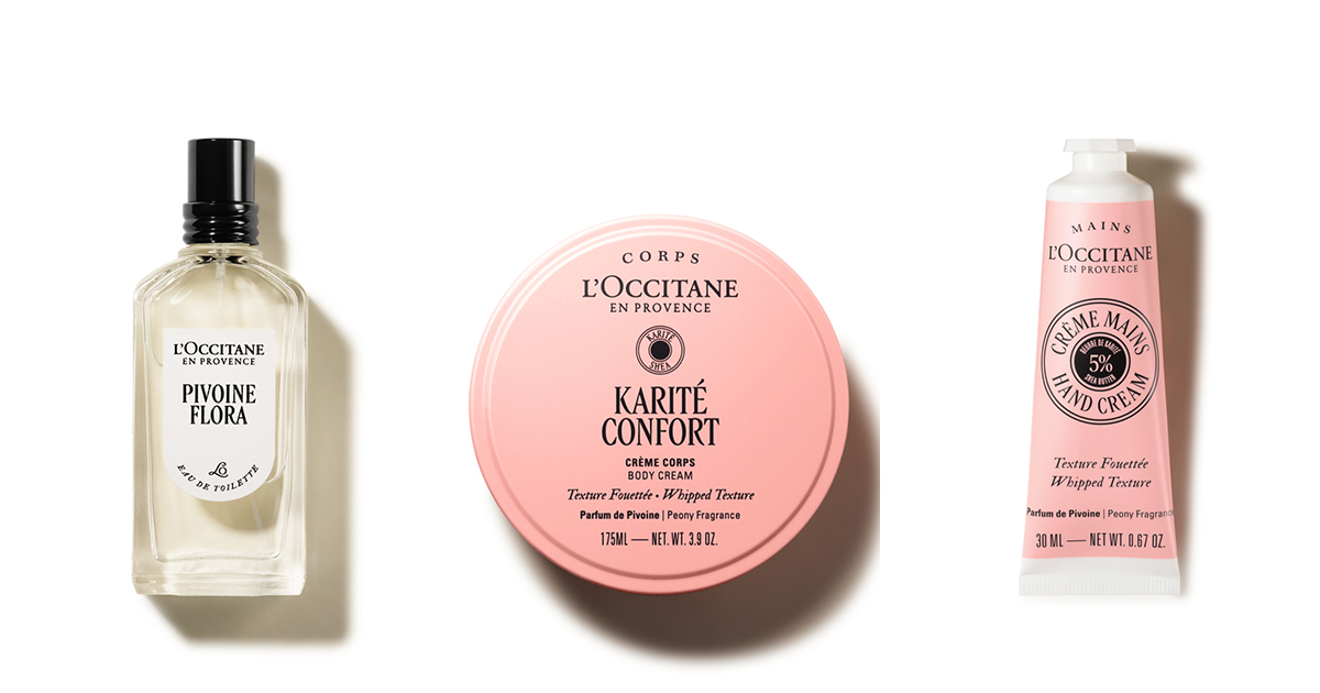 ロクシタン」のフレグランスシリーズ“ピオニー”が限定復刻 トワレや