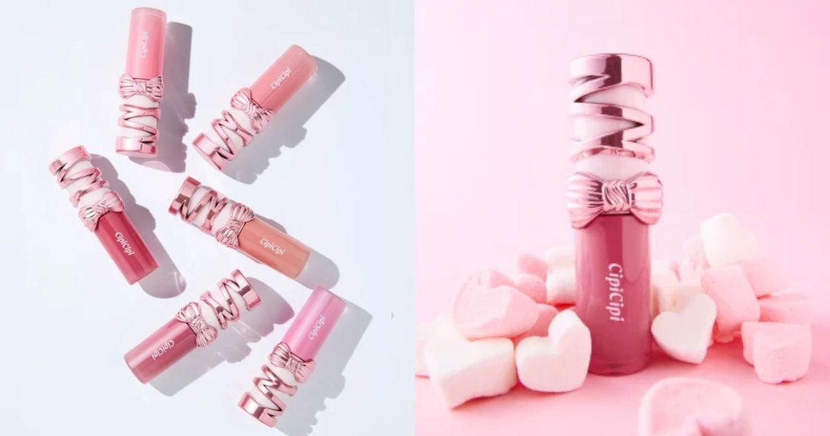 シピシピ」の人気リップティントが進化 キュートなリボンデザインに