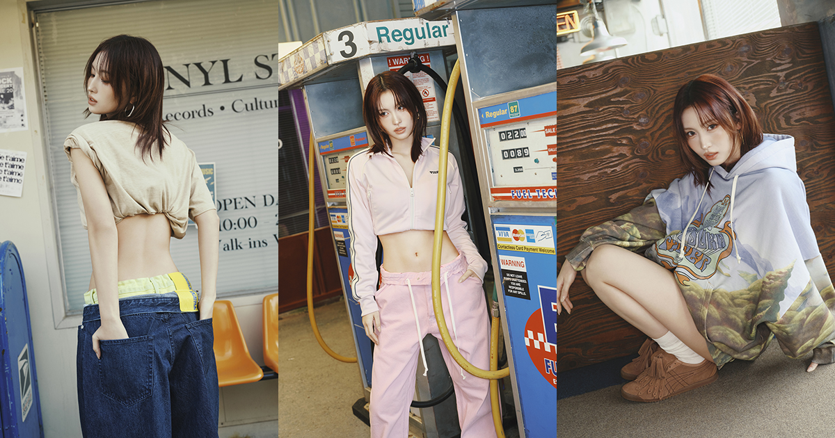 TWICEモモが「オニツカタイガー」の新キャンペーンに登場 デニムを