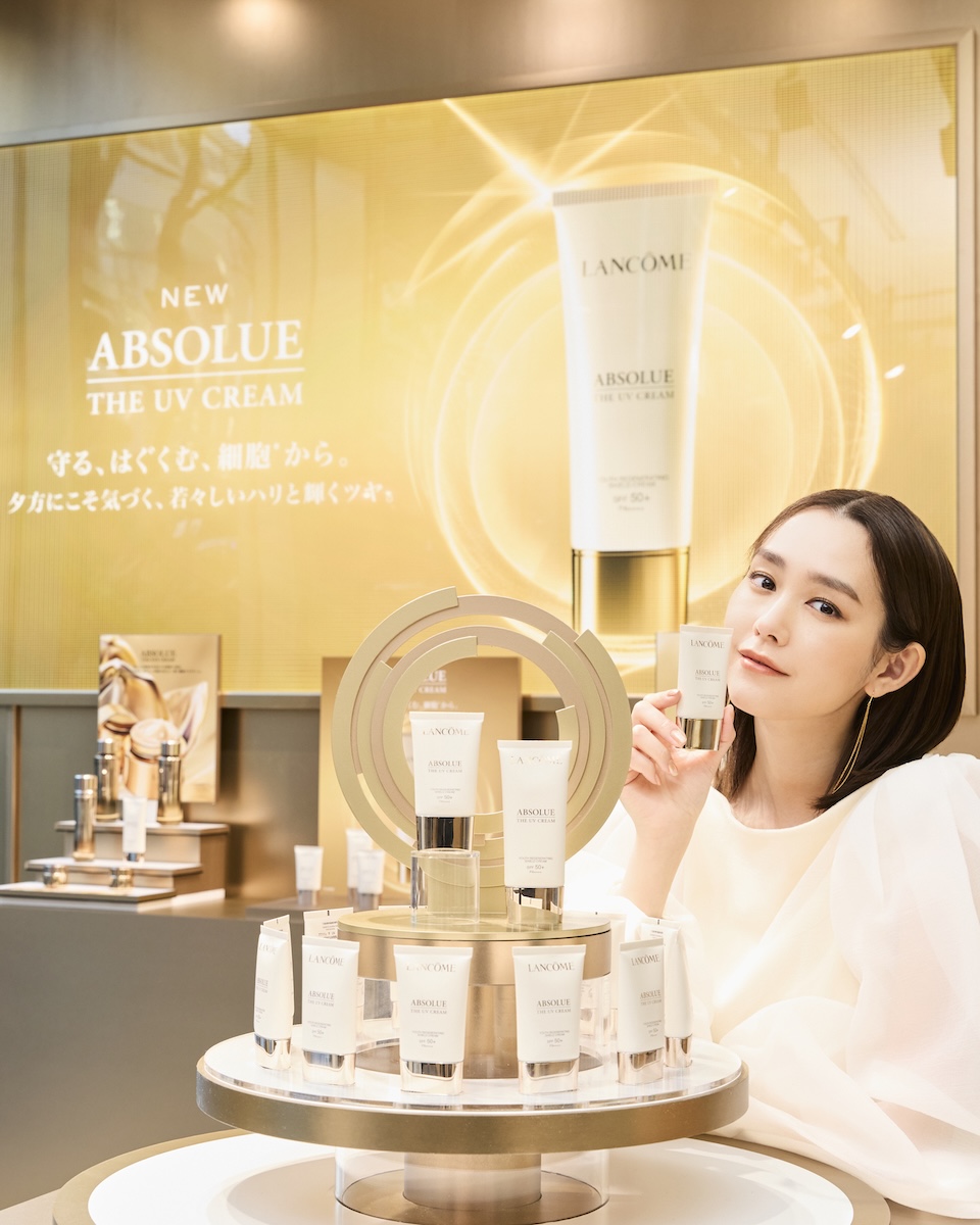 滝沢眞規子や桐谷美玲、ギュテも来場 「ランコム」が“アプソリュ”UV
