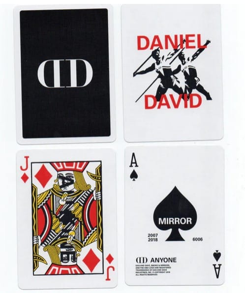 Dan&Dave Prototype Deck サイン入 Case Study Playing Cards by Dan