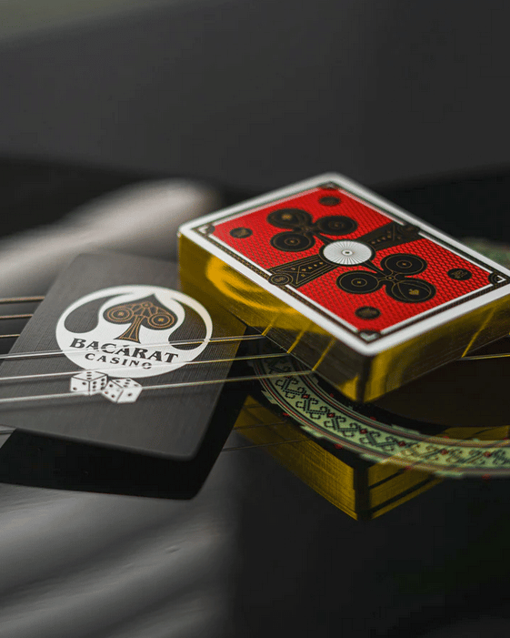 Bacarat Casino Gold Gilded Playing Cards by Gemini | X-Decks