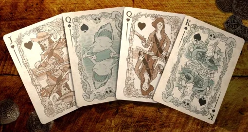 Bicycle Captain's Deck Playing Cards by Brain Vessel and USPCC | X