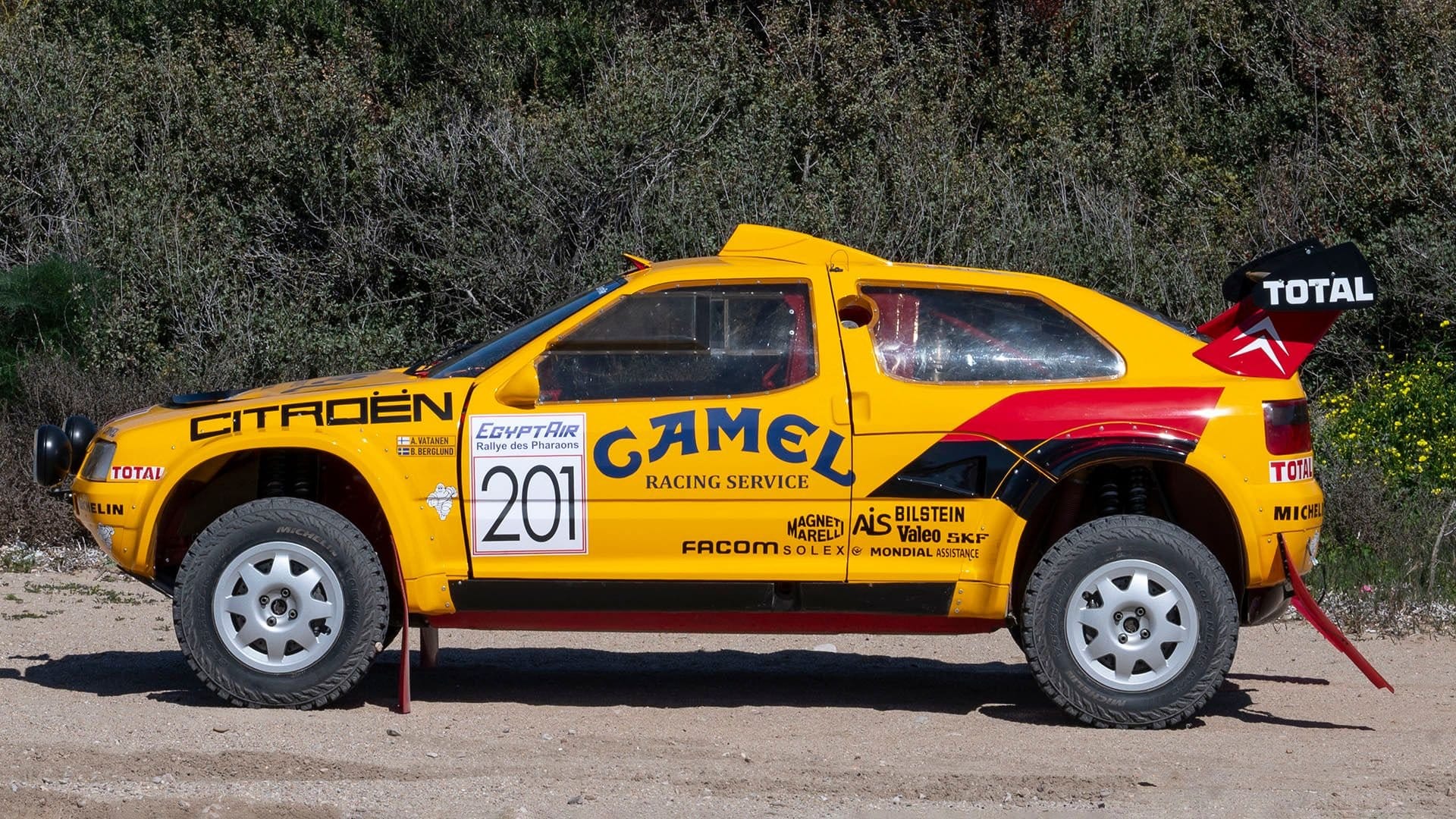 Historic 1990 Citroën ZX Rally Raid Headed to Auction at Villa d'Este