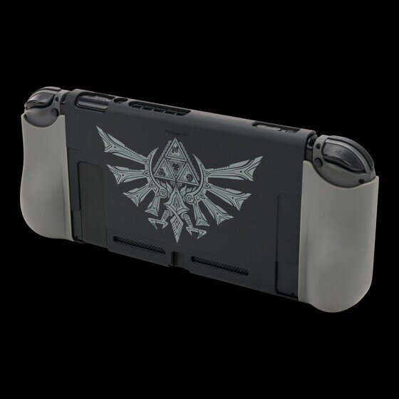 Console Shield for Nintendo Switch – Silver Hyrule Crest | Brands