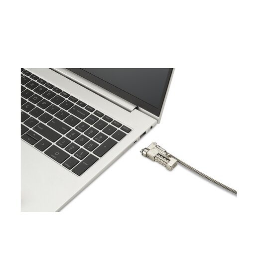 Slim NanoSaver® 2.0 EQ Combination Laptop Lock - Resettable