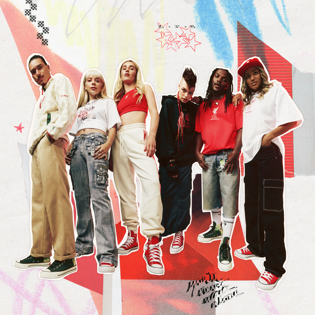 Converse x リバプールFC限定エディションコレクション 公式画像