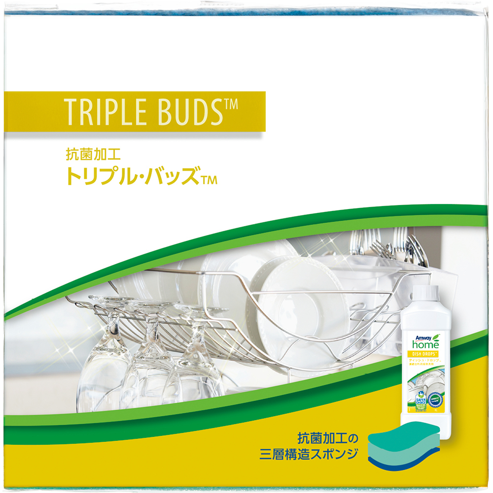 抗菌加工 トリプル・バッズ（4個入り）) ：Amway(日本アムウェイ