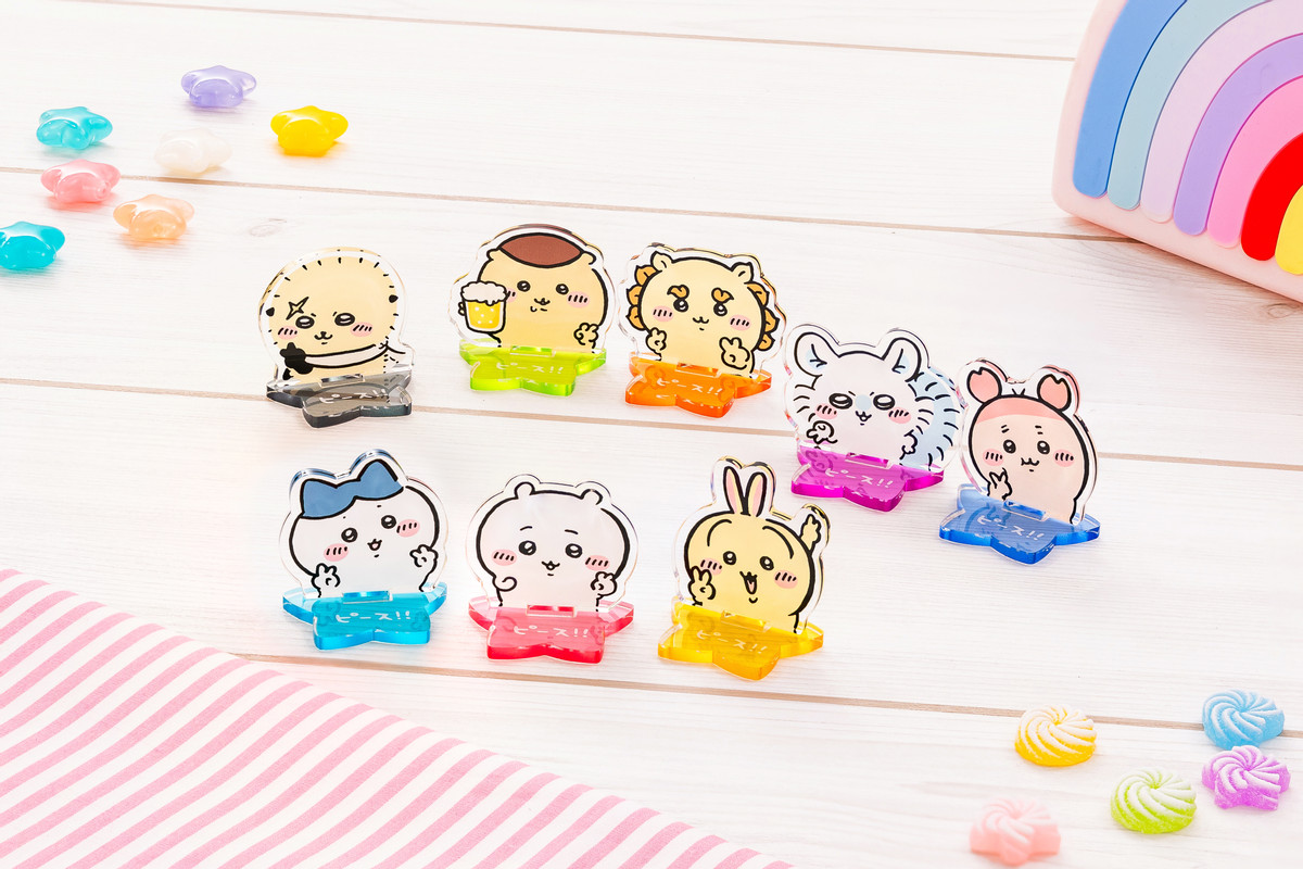 追加販売】ちいかわ ピース！なみんなのアクリルスタンド（全8種