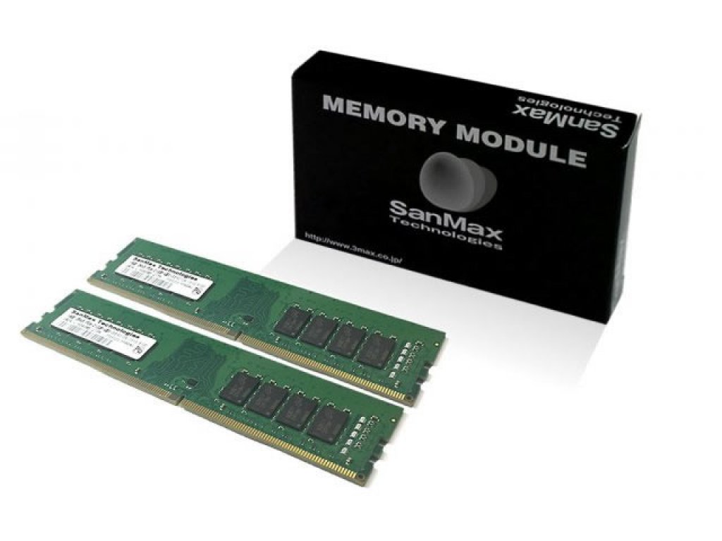 SanMax SMD4-U32G88S-32AA-D 1Rank片面実装モデル SanMax DDR4 288pin