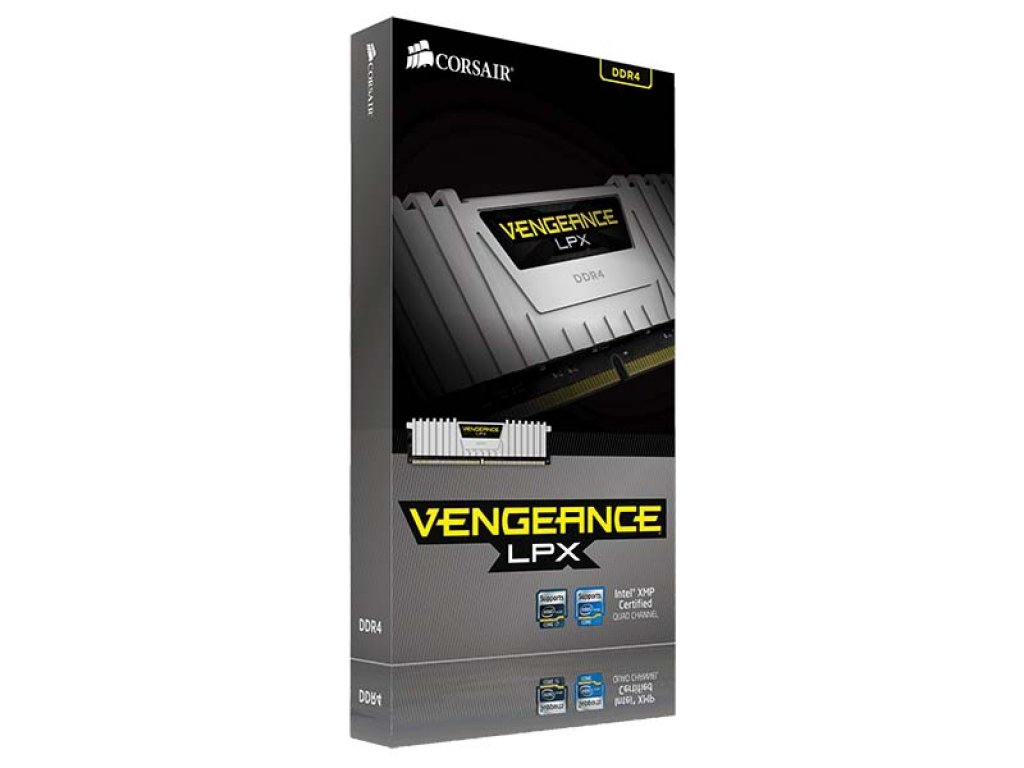 Corsair CMK16GX4M2D3000C16W Vengeance LPX 288pin DDR4-3000 CL16-20