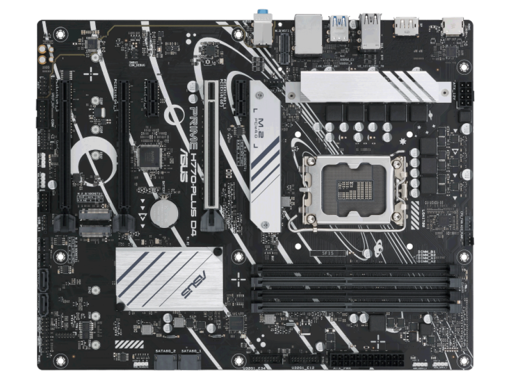 ASUS PRIME H770-PLUS D4 インテル 700シリーズ LGA1700対応 intel