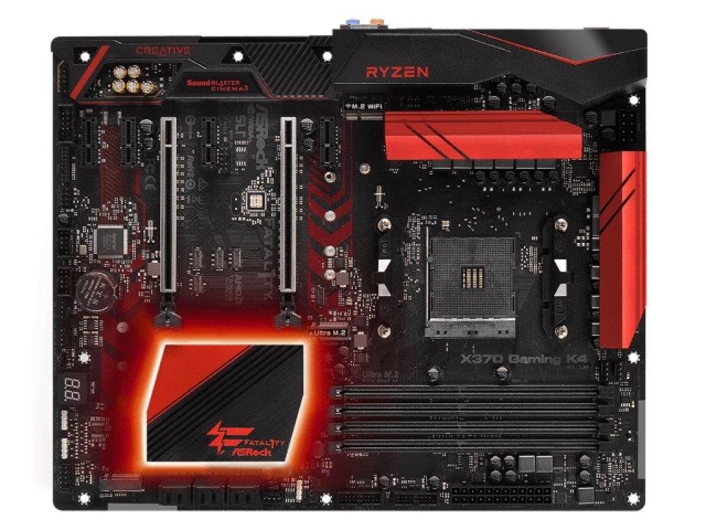 ASRock Fatal1ty X370 Gaming K4 AMD 300シリーズ Socket AM4対応 AMD