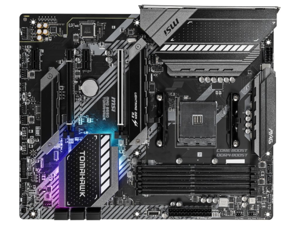 MSI MAG B550 TOMAHAWK AMD 500シリーズ Socket AM4対応 AMD B550