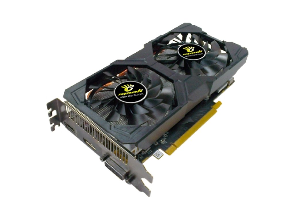 Manli Manli GeForce GTX 1060 6GB Twin Cooler (M-NGTX1060/5REHDP