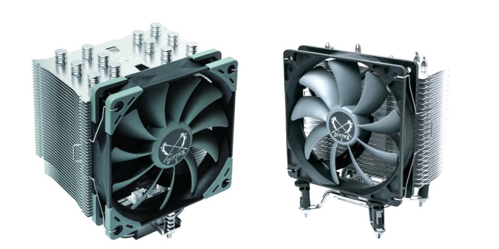 無限五 (MUGEN5) と飯綱 (IZUNA) 、オフセット設計サイドフローCPU