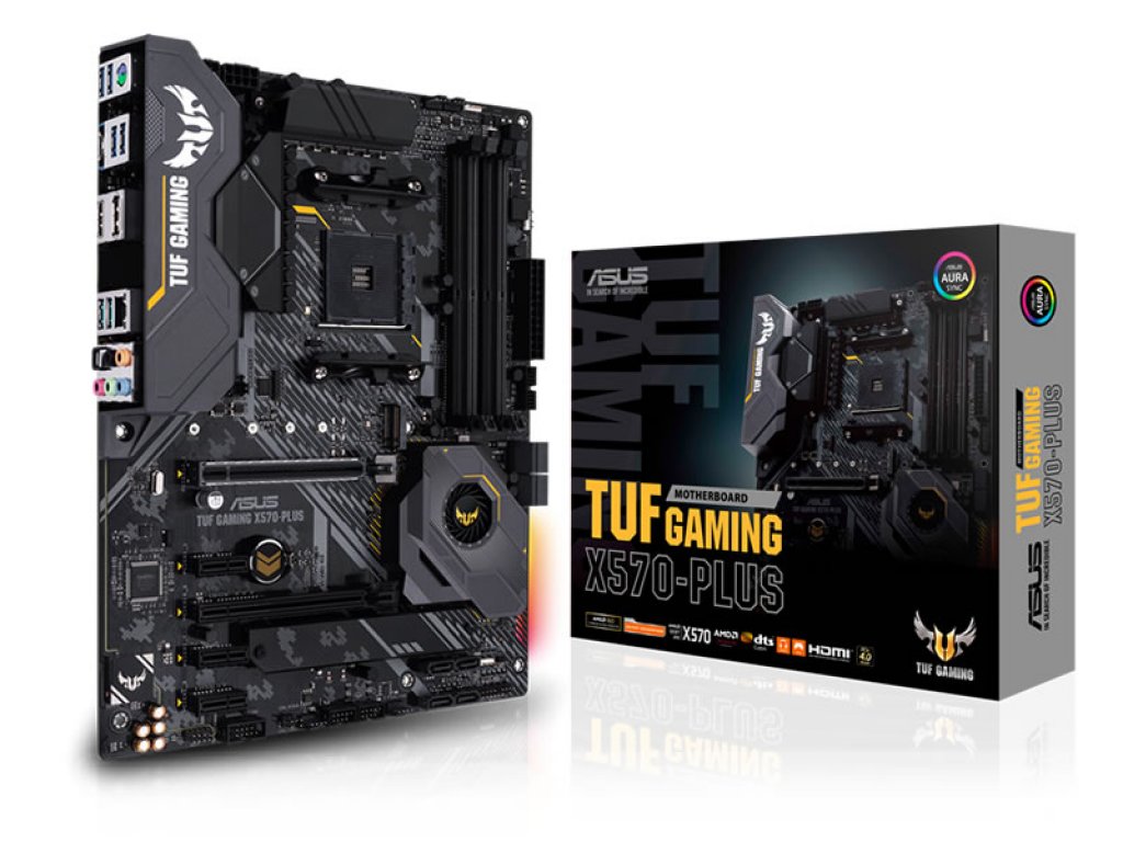 ASUSからエントリー向けX570高耐久 ATX マザーボード「TUF GAMING X570