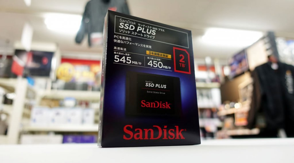 SanDisk、コスパに優れた2.5インチ SATA SSD「SSD PLUS」シリーズに大