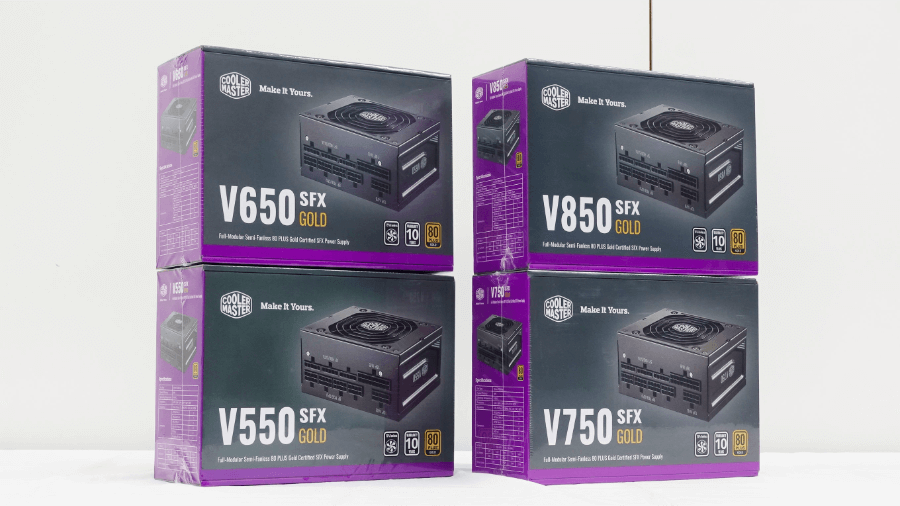 Cooler Masterから80PLUS GOLD認証フルモジュラー式SFX電源「V SFX