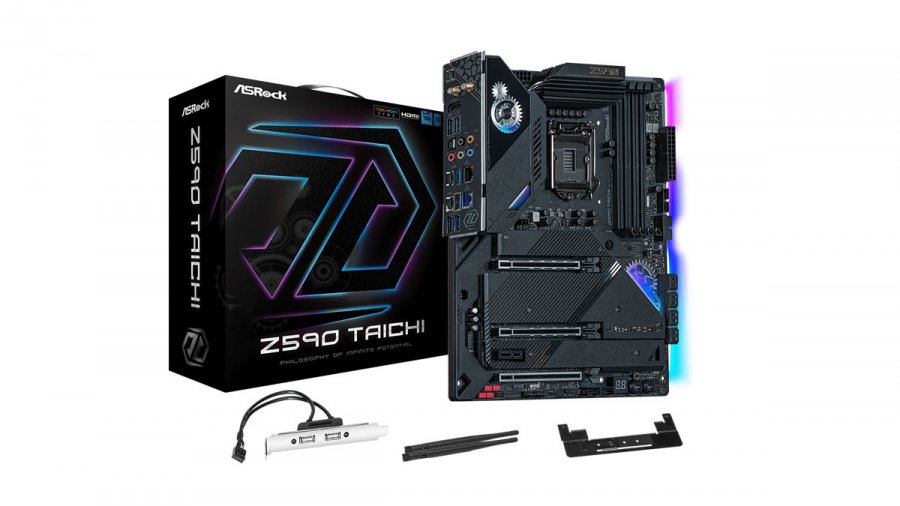 歯車が回る、ハイエンドオーラルラウンド向け「Z590 Taichi」やB560