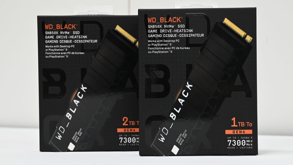 WD PCIe Gen4x4 NVMe M.2 2280 SSD WD_BLACK SN850Xにヒートシンク付