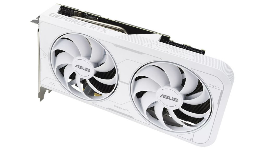 ASUS、DUALシリーズからホワイトカラーバリエーションのGDDR6X版