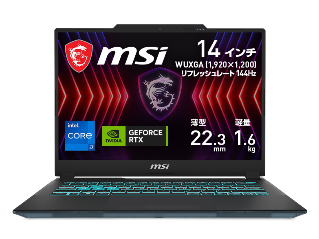 MSI MSI ゲーミングノート Cyborg 14 A13U Cyborg-14-A13UDX-4149JP
