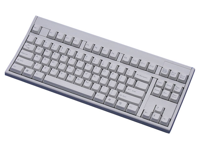 Fujitsu 富士通コンポーネント FKB8769-511 ライトグレー テンキーレス