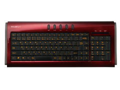SIGMA Elysium Red ELPK106RD PS/2、USB 日本語106キーボード - 製品