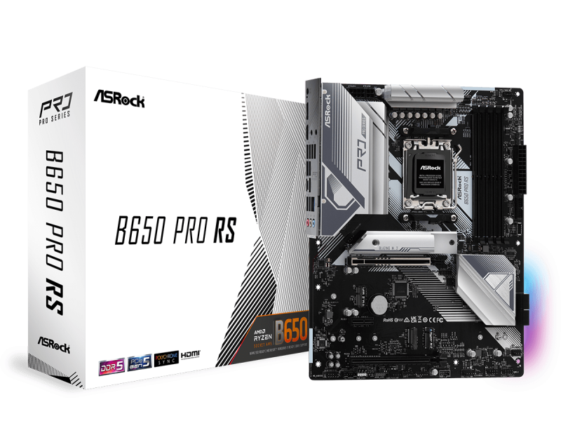 ASRock B650 Pro RS AMD 600シリーズ Socket AM5対応 AMD B650 チップ