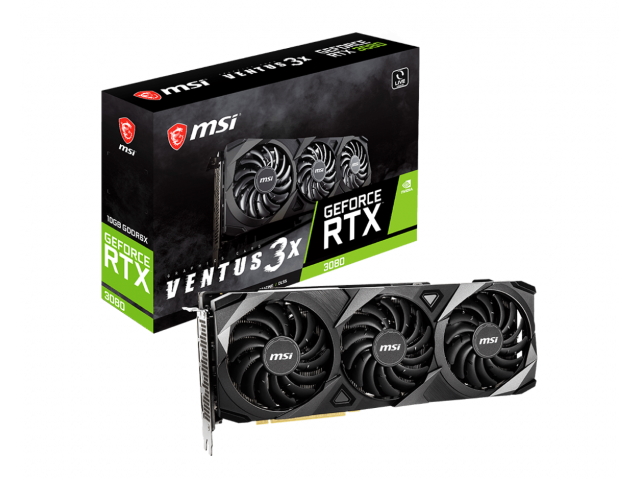 MSI GeForce RTX3080 VENTUS 3X 10G OC LHR VENTUS GEFORCE RTX 3080