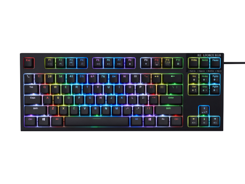 東プレ REALFORCE RGB TKL(英語US配列) - 製品詳細 | パソコンSHOP