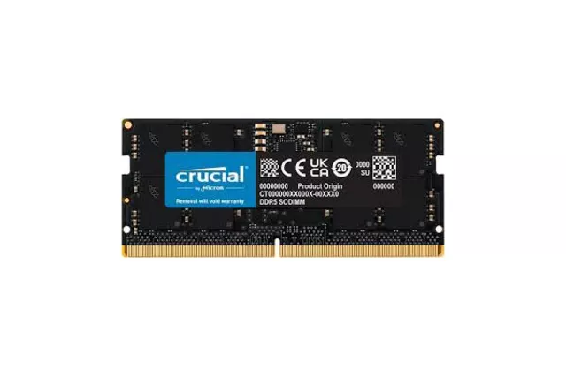Crucial CT2K64G56C46S5 262pin SO-DIMM DDR5-5600 CL46-45-45 128GB