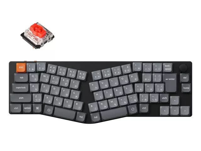 Keychron K11 Max(Aliceレイアウト) QMK ワイヤレス カスタム