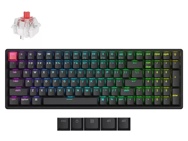 Keychron Keychron K2 ワイヤレス・メカニカルキーボード White LED