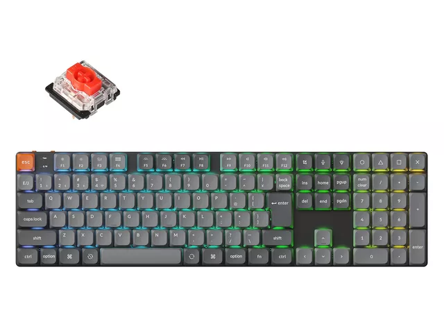 Keychron K5 Max QMK/VIA ワイヤレス カスタム・メカニカルキーボード