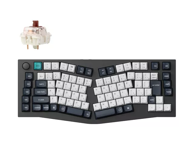 Keychron Q10 Max(Aliceレイアウト) QMK/VIA ワイヤレス カスタム