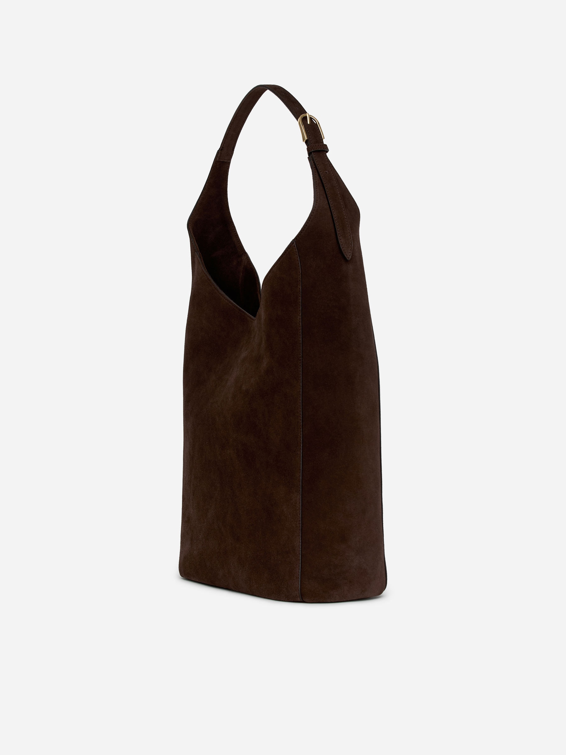 Suede Tote Bag – Brown – Women – ARKET WW