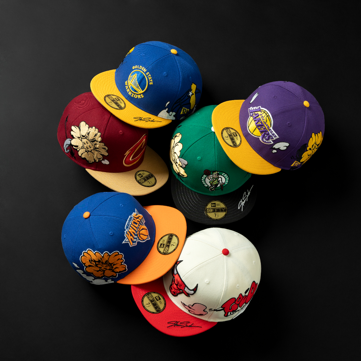 SHUN SUDO×NBA×NEW ERA®がコラボキャップを発売！ シルクスクリーン
