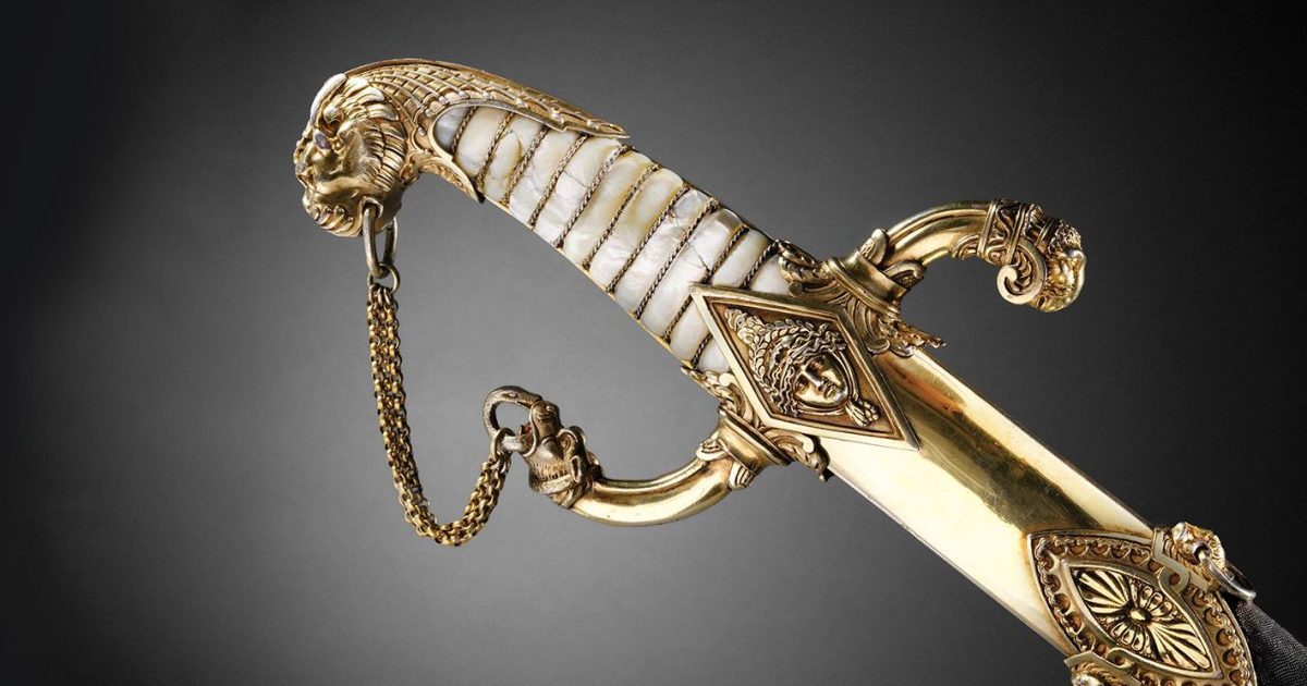 ナポレオンの「栄光の時代」を物語る剣がフランスのオークションに