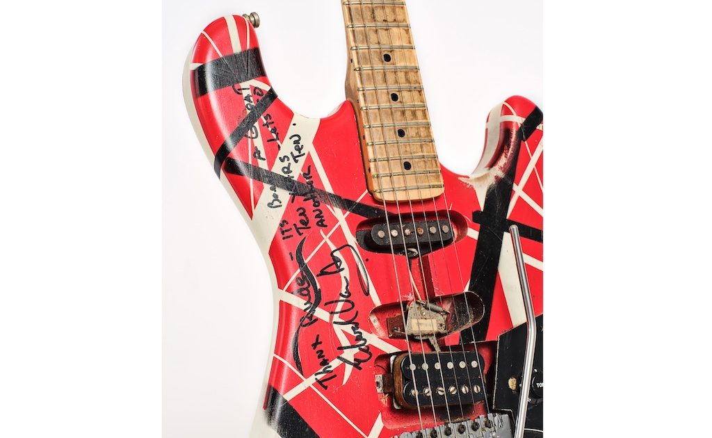 4億円超えなるか!? ヴァン・ヘイレン愛用ギター「フランケンシュタイン