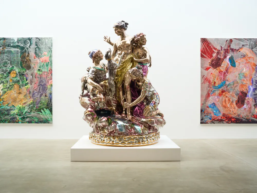 自己模倣のループに陥ったジェフ・クーンズ──巨額と技術を投じた7年