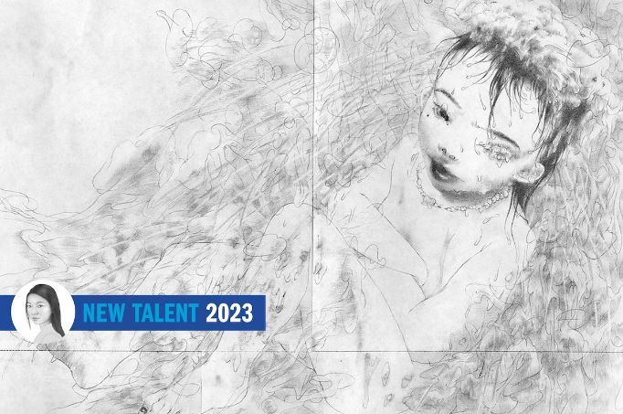 美と醜、禁欲と享楽、高尚と低俗。中国の伝統文学の世界を抽象画で表現