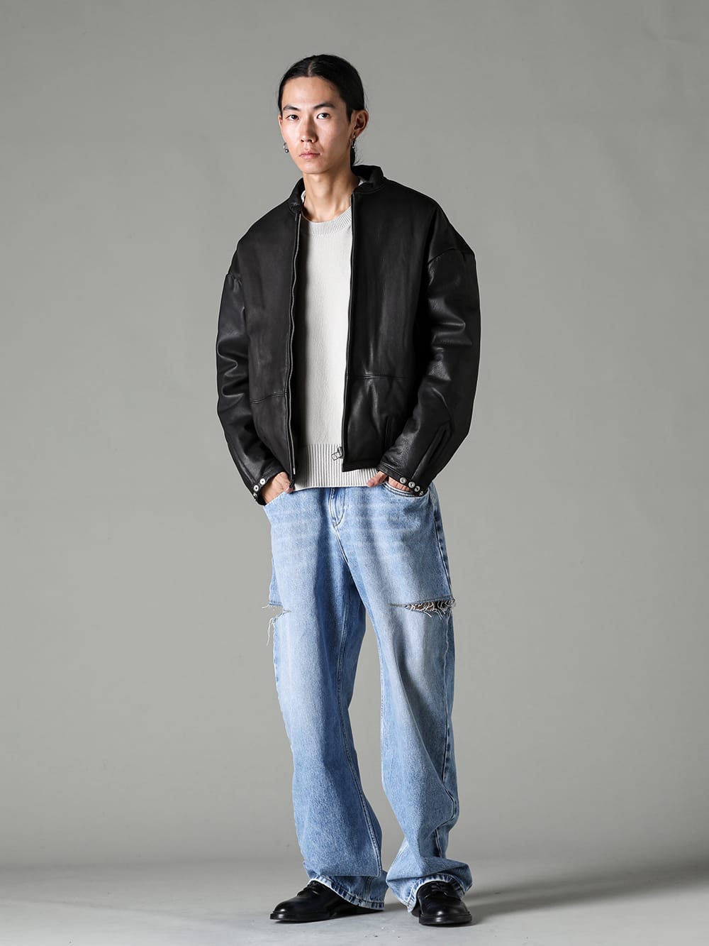 Maison Margiela 5ポケットパンツ レザースタイル -FASCINATE