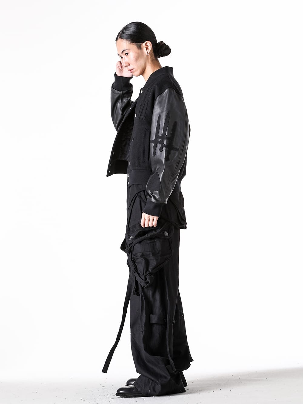 MASU バーシティジャケット レイヤードスタイル -FASCINATE