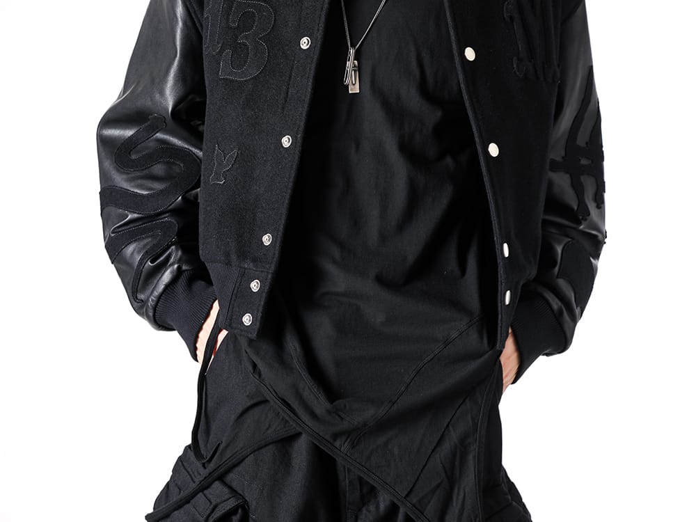 MASU バーシティジャケット レイヤードスタイル -FASCINATE