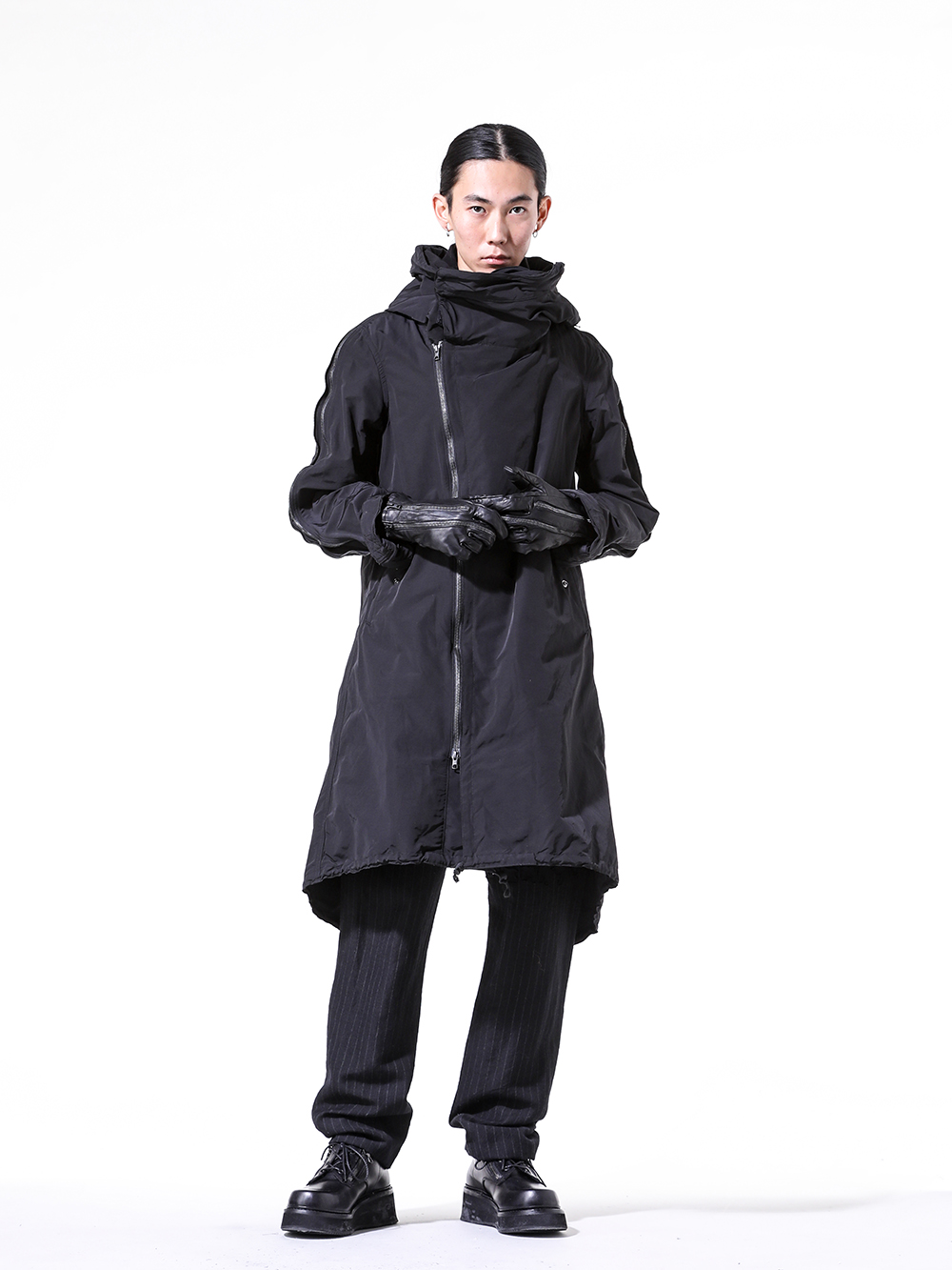 nude:masahiko maruyama 2024-25AW マルチジップ ミリタリーフード